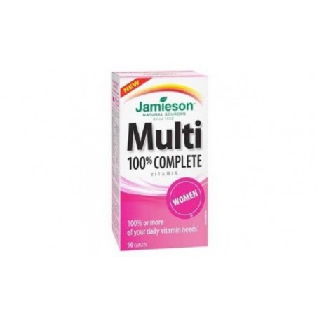 Comprar MULTI 100% COMPLETE WOMEN multivitaminas 90comp.