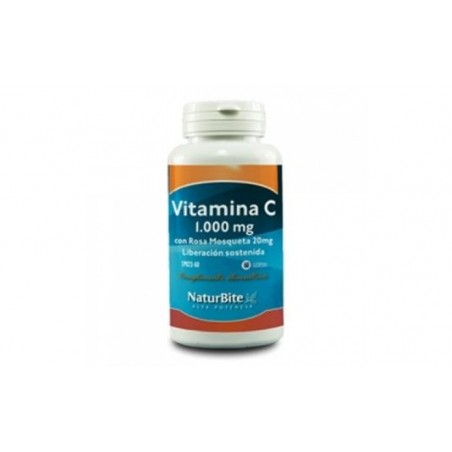 Comprar VITAMINA C 1000mg.com rosehip 20mg. 180comp.