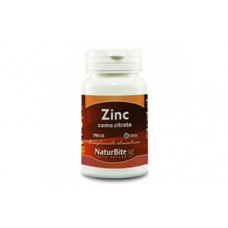 Comprar ZINC 15mg. como citrato 60 tabs.