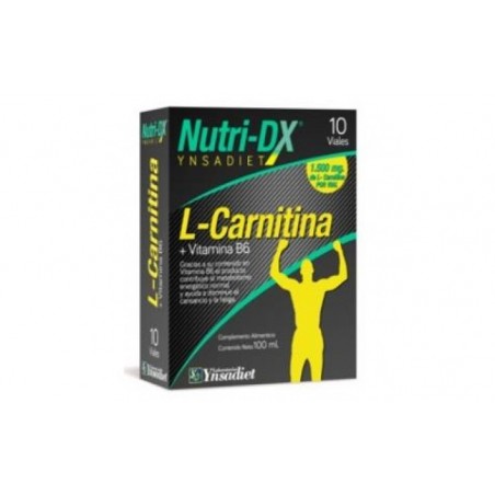 Comprar L-CARNITINE 1500mg. 10amp. NUTRI-DX