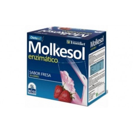 Comprar MOLKESOL enzima de morango 30sbrs.