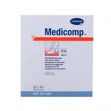 Comprar MEDICOMP COMPRIME 10 X 10 CM 25 SACHÊS 2 U