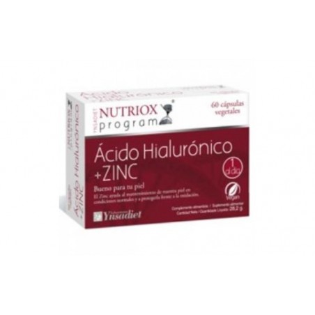 Comprar ÁCIDO HIALURÔNICO + ZINC 60cap.