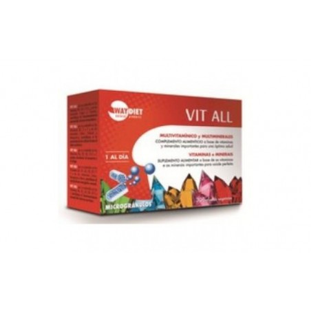 Comprar VIT ALL multivit e multimin 30caps. microgrânulos