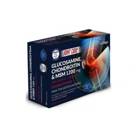 Comprar GLUCOSAMINE+CONDROITIN+MSM 1000mg. 60comp.