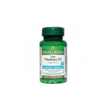 Comprar VITAMIN D3 25µg (1000ui) 100 separadores.