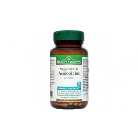 Comprar MEGA POTENCIA ACIDOPHILUS com pectina 100cap.