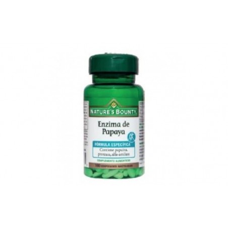 Comprar PAPAYA ENZYME 100 comprimidos passíveis de ser comprimidos