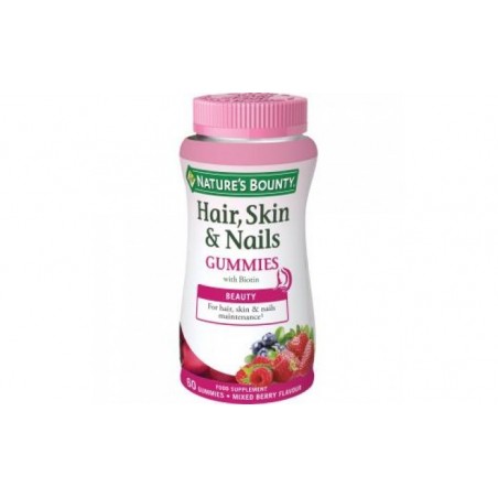 Comprar GUMMIES CABELO, PELE e NAILS com biotina 60gummies