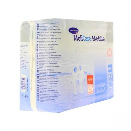 Comprar ABSORVER URINA INC LEVE C/ SLIP MOLICARE MÓVEL T XL 14 U