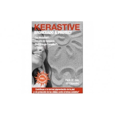 Comprar KERASTIVE bronzear e proteger 60cap.