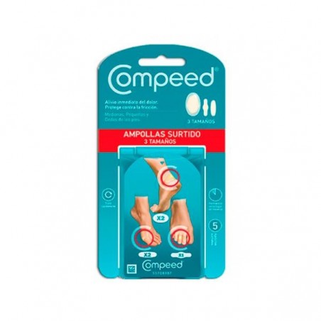 Comprar COMPEED SORTIMENTO DE AMPOLAS 5 PCS