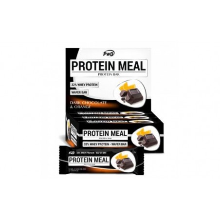 Comprar PROTEIN MEAL chocolate preto e laranja 12 barras