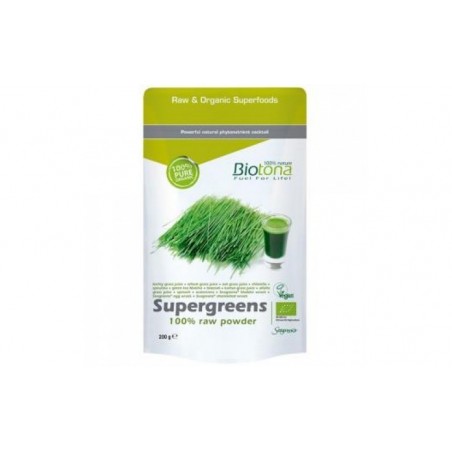 Comprar SUPERGREENS RAW 200gr. BIO