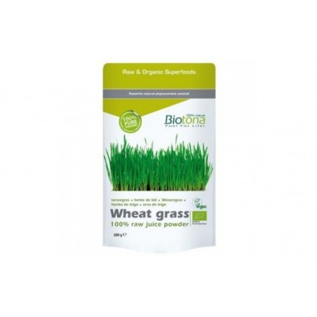 Comprar GRÃO DE TRIGO Sumo de trigo RAW 200gr. BIO