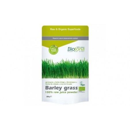 Comprar Cevada BARLEY GRASS RAW 200gr. BIO