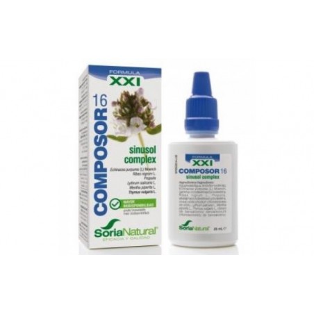 Comprar COMPOSITOR 16 SINUSOL COMPLEX XXI 25ml.