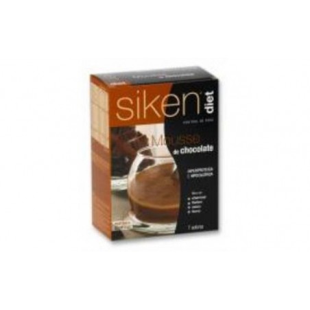 Comprar SIKENChocolate/caramelo DIET MOUSSE 7sbrs.