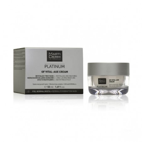 Comprar MARTIDERM PLATINIUM GF VITAL-AGE CREAM PIEL NORMAL-MIXTA 50 ML