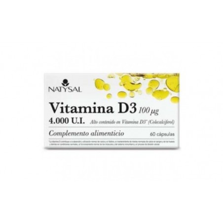 Comprar VITAMIN D3 4000ui 60cap.