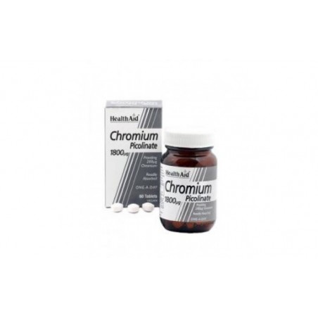 Comprar CHROMIUM PICOLINATO 60comp HEALTH AID