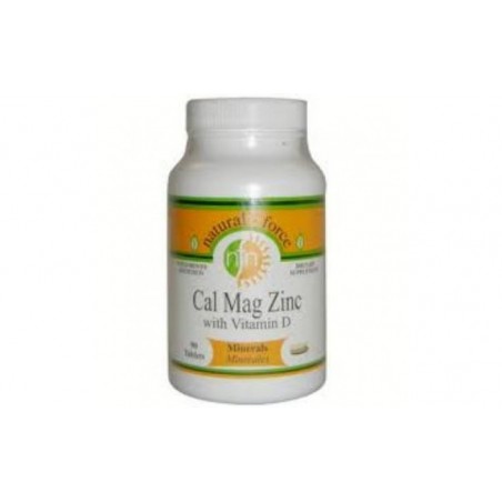 Comprar CAL MAG ZINC (CALCIUM-MAGNESIUM-ZINC-VIT.D) 90comp.