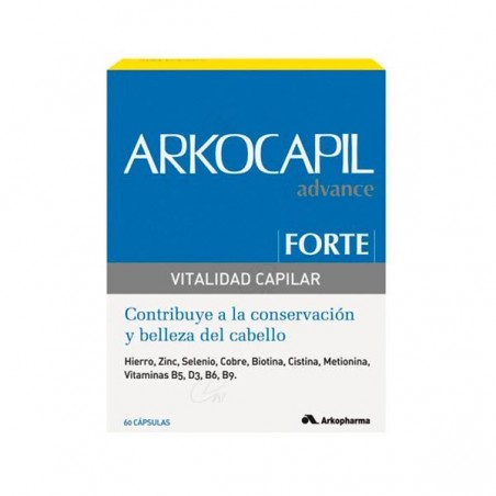 Comprar ARKOCAPIL FORTE VITALIDADE DO CABELO 60 CAPS