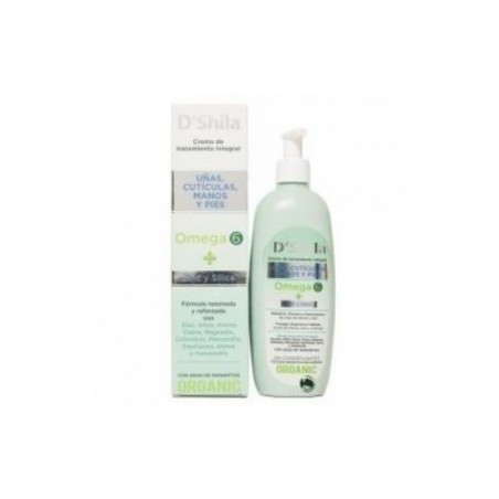 Comprar CREMA MANOS Y UÑAS OMEGA-6 con dosificador 250ml.