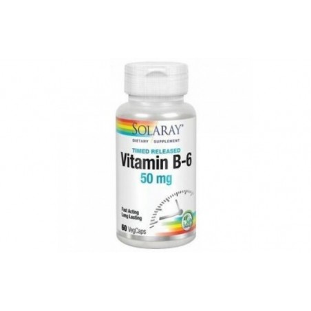 Comprar VIT. B-6 50mg. 60cap.