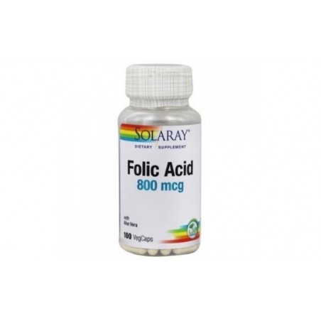 Comprar ÁCIDO FÓLICO 800mcg. 100cap.