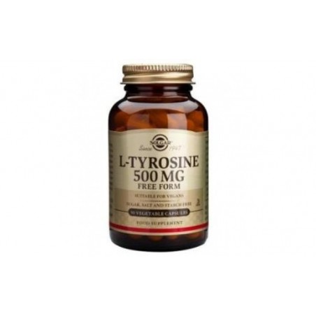 Comprar L-TYROSINE 500mg. 50cap.