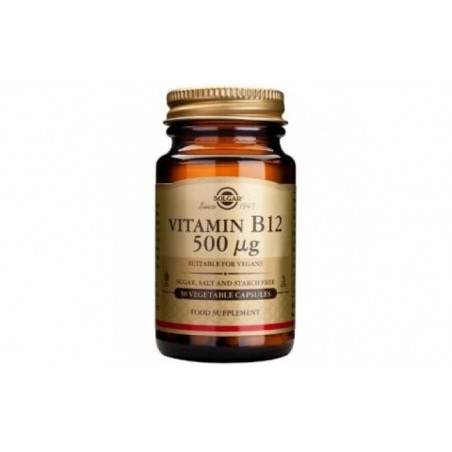 Comprar VITAMINA B12 (cianocobalamina) 500mcg 50cap