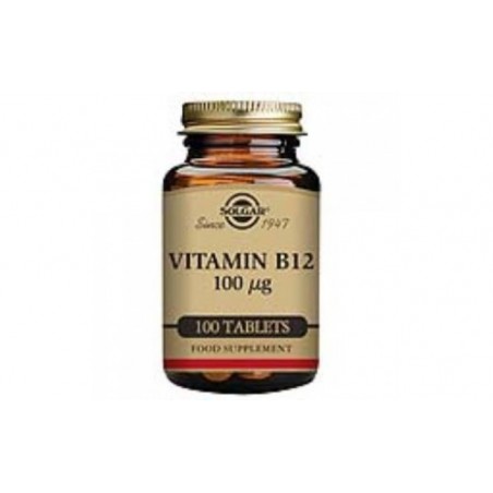 Comprar VITAMINA B12 (cianocobalamina) 100mcg. 100comp.