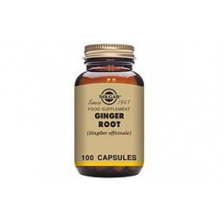 Comprar GINGER (Zingiber officinali.) 520mg. FP 100cap.