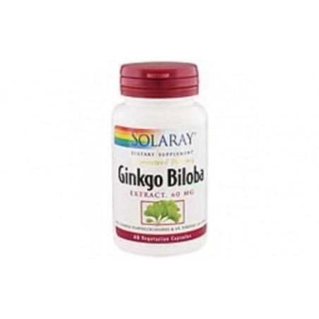 Comprar GINKGO BILOBA 60mg. 60cap.