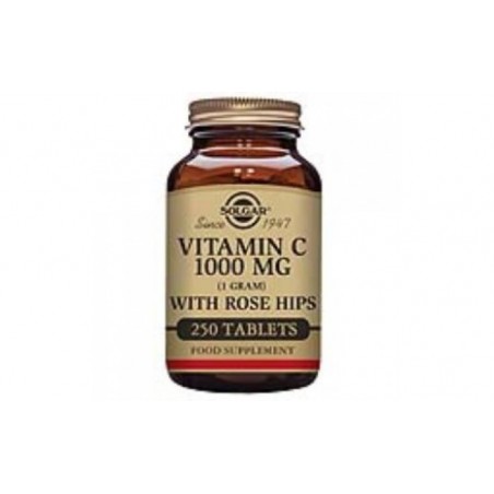 Comprar VITAMINA C 1000mg ROSE HIPS 250com