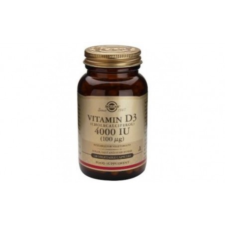 Comprar VITAMINA D3 4000ui (100mcg) 120cap.veg.