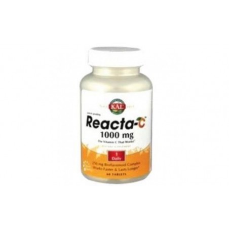 Comprar REACTA-C 1000mg. 60comp. KAL