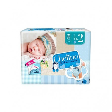 Comprar LIMPADOR DE PÁRA-BRISAS INFANTIL CHELINO T - 2 (3 - 6 KG) 28 PCS