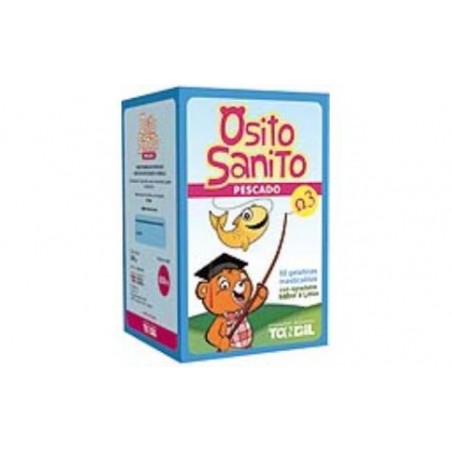 Comprar OSITO SANITO OMEGA 3 PEIXES OMEGA 3 mastro de 50 geleias.