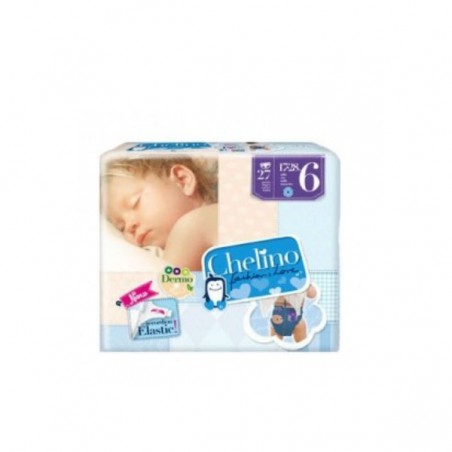 Comprar PAÑAL INFANTIL CHELINO T - 6 (17 - 28 KG) 27 UDS