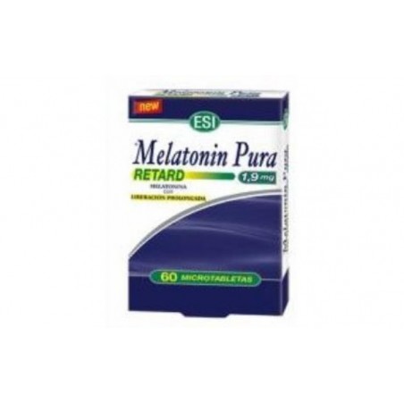 Comprar MELATONIN RETARD PURA 1,9mg. 60cap.