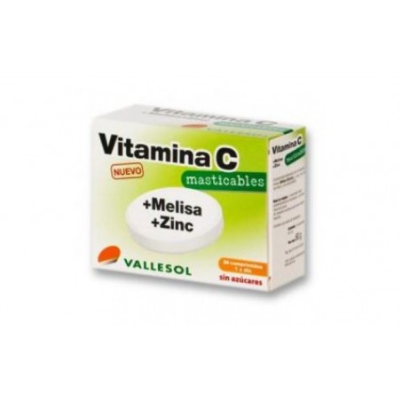 Comprar VALLESOL VIT.C MELISA ZINC 24chewable comprimidos