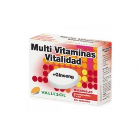 Comprar VALLESOL MULTIVITAMINS GINSENG 24comp.