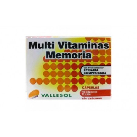 Comprar VALLESOL memória multivitamínica 40cap.