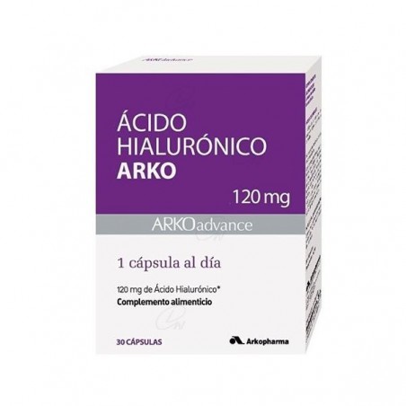 Comprar ÁCIDO HIALURÔNICO ARKO 120 MG 30 CÁPSULAS