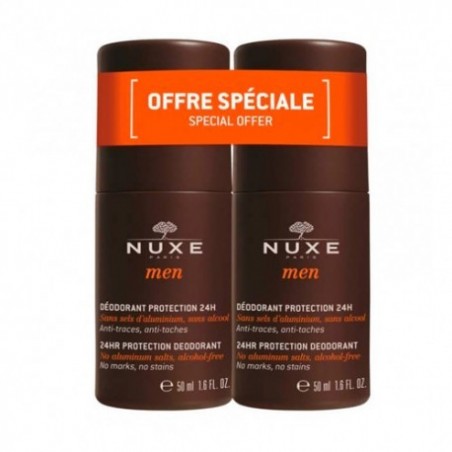 Comprar NUXE DESODORIZANTE MASCULINO 24H 2 X 50 ML