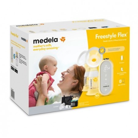 Comprar MEDELA BOMBA DE LEITE ELÉTRICA DE DUPLO ESTILO FREESTYLE FLEX