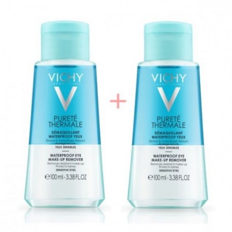 Comprar VICHY PURETÉ THERMALE 2-FASES WATERPOOF EYE E LIP MAKE-UP REMOVEDOR 2 X 100 ML