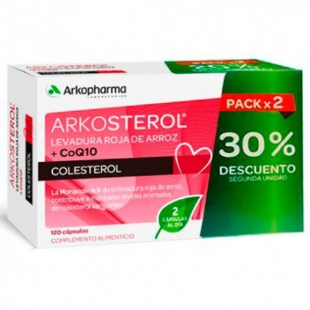 Comprar ARKOSTEROL FORTE + CoQ10 DUPLO  2 X 60 CÁPSULAS